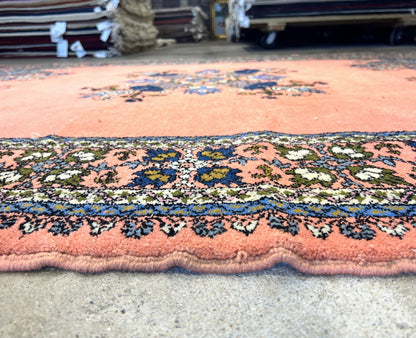 6'10"x9'1" Hand-Knotted 100% Wool Pile Morocco Carpet - Area Rug