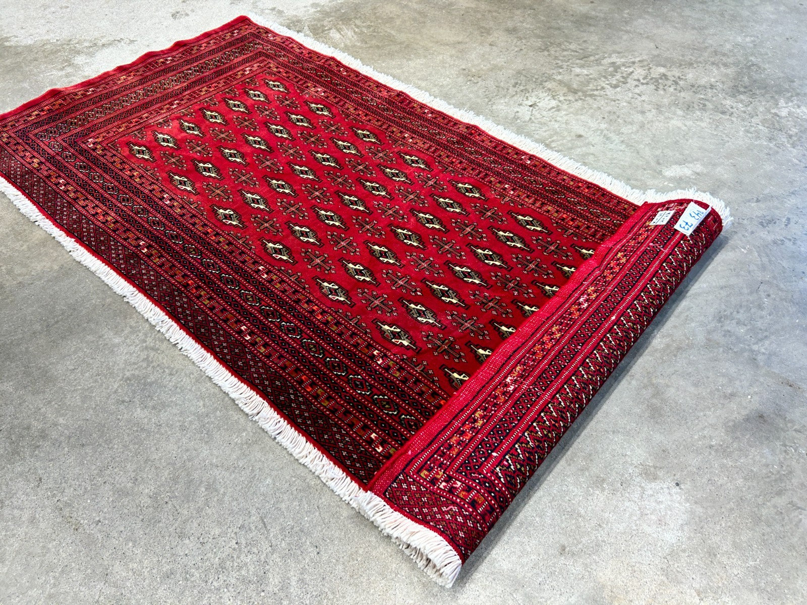 2'5"x4'9" Hand-Knotted 100% Wool Persiane Turkamane Area Rug