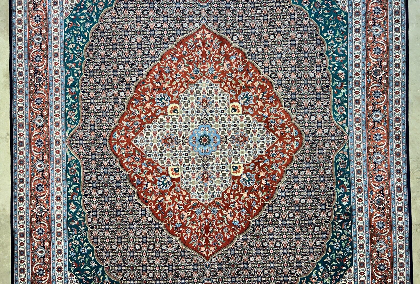 9'x12' Hand-Knotted 100% Wool Pile Sinopersian Carpet - Area Rug