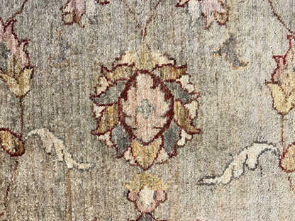 9'x12' Hand-Knotted 100% Wool Pile Indo-Agra Carpet - Area Rug