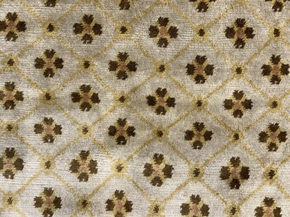 8’2”x10’1” Hand-Knotted 100% Wool Pile Oriental Area Rug - Carpet