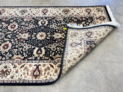 3'1"x5' Hand-Knotted 100% Wool Pile Lahovere Rug