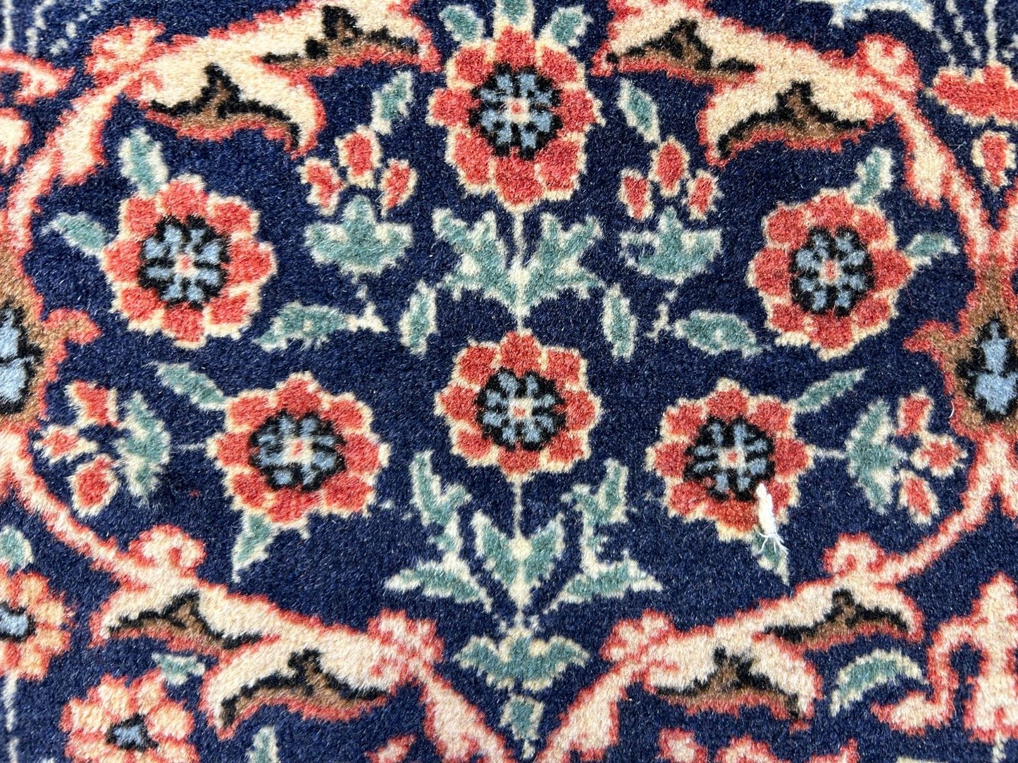 6'8"x9'9" Hand-Knotted 100% Wool Pile Hereke Carpet - Area Rug