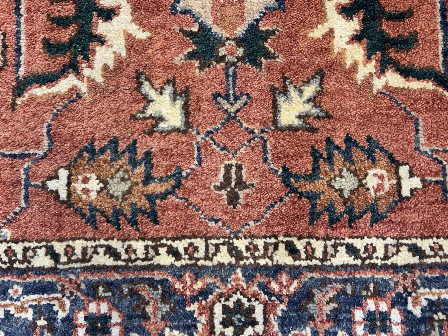 3’1”x5’1” Hand-Knotted 100% Wool Indoserapi Area Rug - Carpet