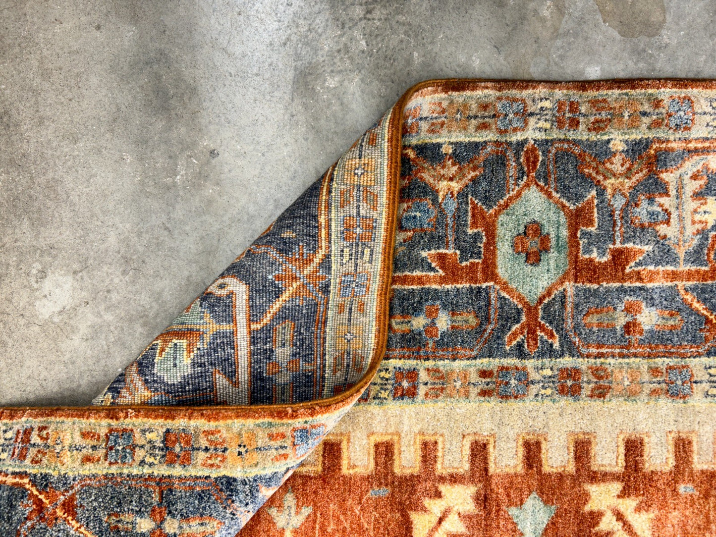 8'10" x 11'8" Hand-Knotted 100% Wool Carpet - Herize Design Area Rug