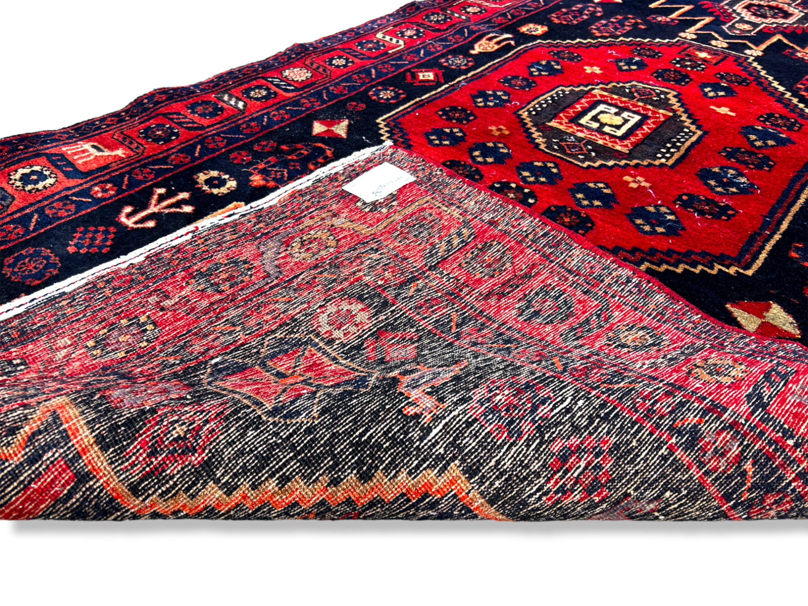 4'7" x 9'5" Hand-Knotted 100% Wool Carpet - Bidjare Area Rug