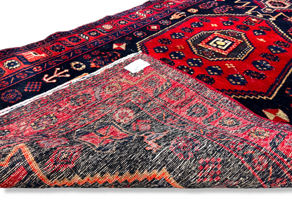 4'7" x 9'5" Hand-Knotted 100% Wool Carpet - Bidjare Area Rug