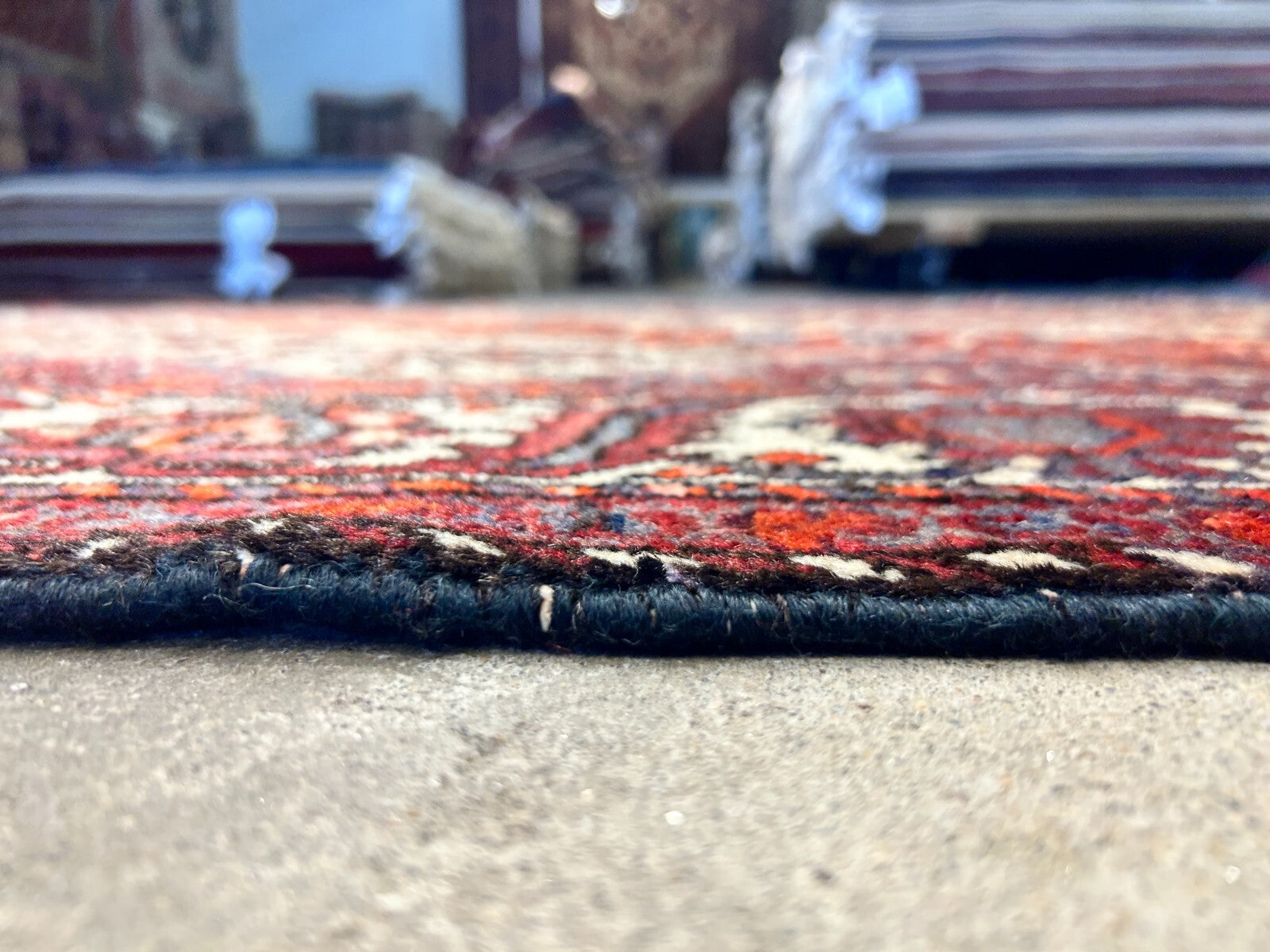 5'3"x9'6" Hand-Knotted 100% Wool Pile Bakhtiarie Carpet - Area Rug