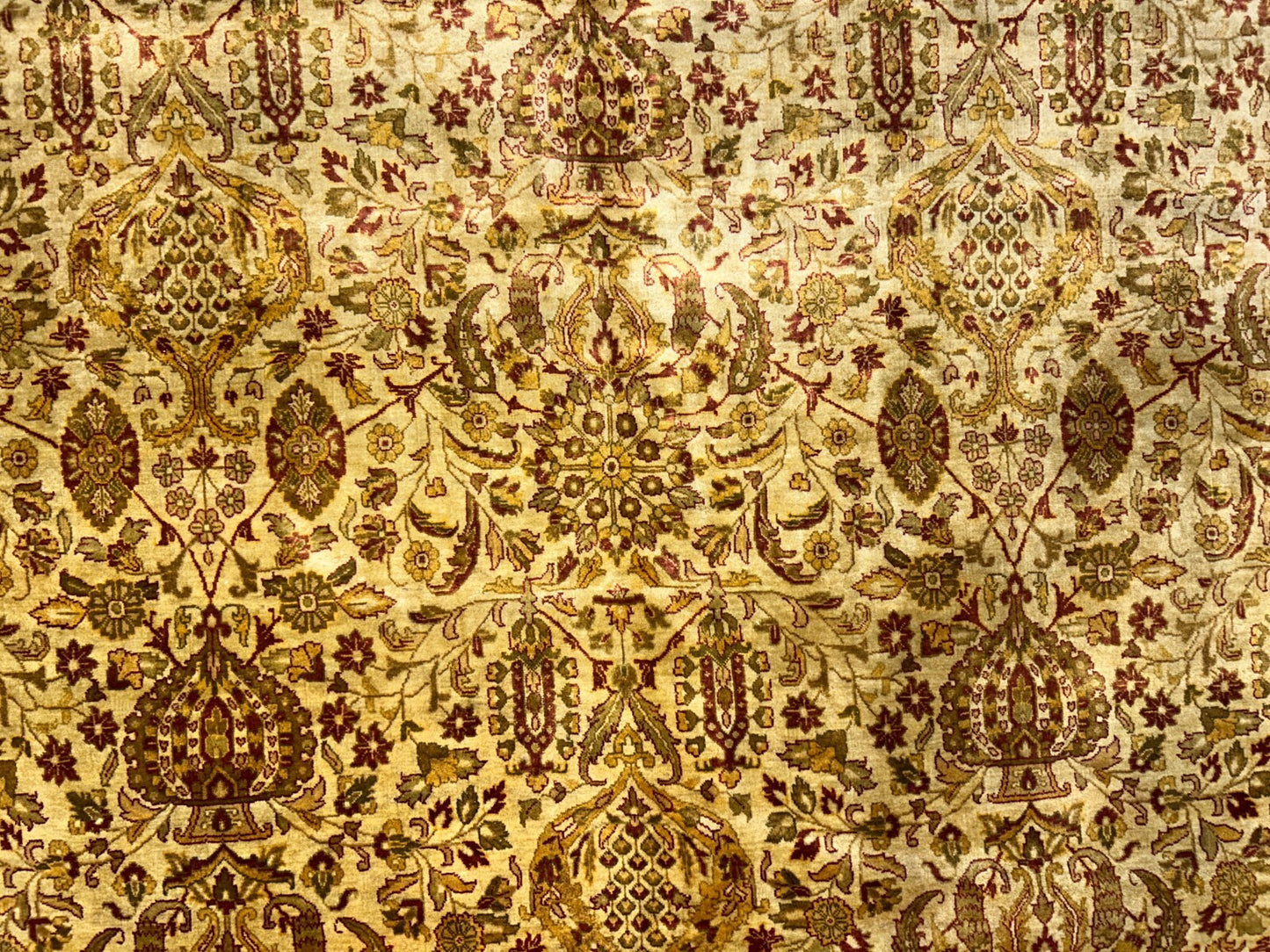 9'x11'9" Hand-Knotted 100% Wool Pile Oriental Rug