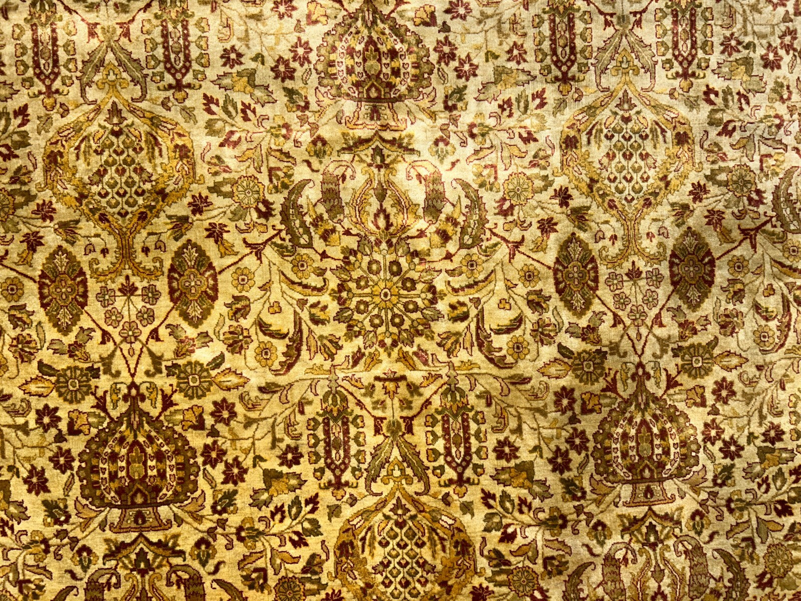 9'x11'9" Hand-Knotted 100% Wool Pile Oriental Rug