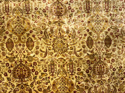 9'x11'9" Hand-Knotted 100% Wool Pile Oriental Rug