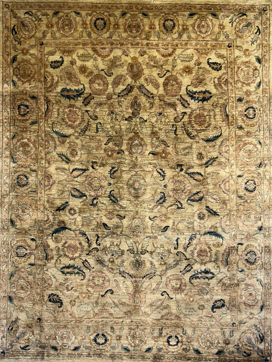 8’x10’ Hand-Knotted 100% Wool Pile Oriental Area Rug - Carpet