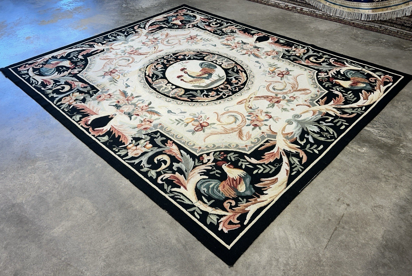 7’10”x9’6” Hand-Tufted 100% Wool Safavieh Area Rug - Carpet