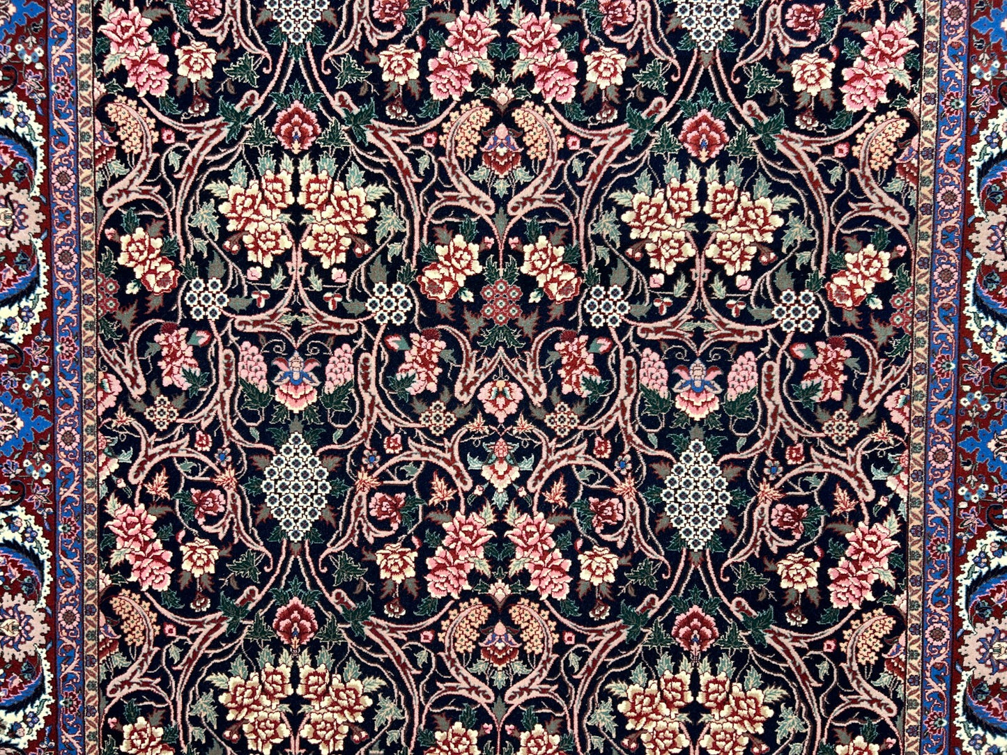 6'x9' Hand-Knotted 100% Wool Pile SinoPersian Carpet - Area Rug