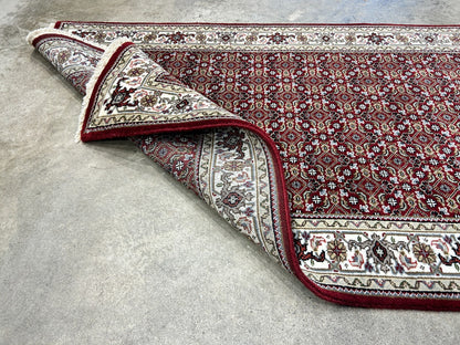 3'2"x5' Hand-Knotted Wool & Silk Tabrize Mahi Rug - Area Carpet