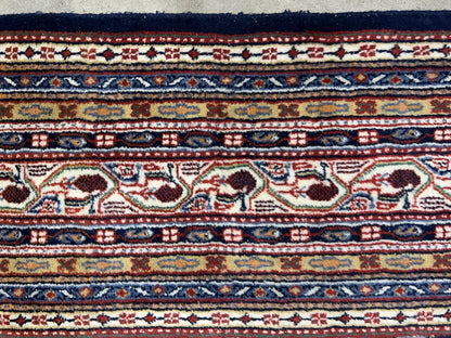 7’11”x10’ Vintage Hand-Knotted 100% Wool Pile Oriental Area Rug - Carpet
