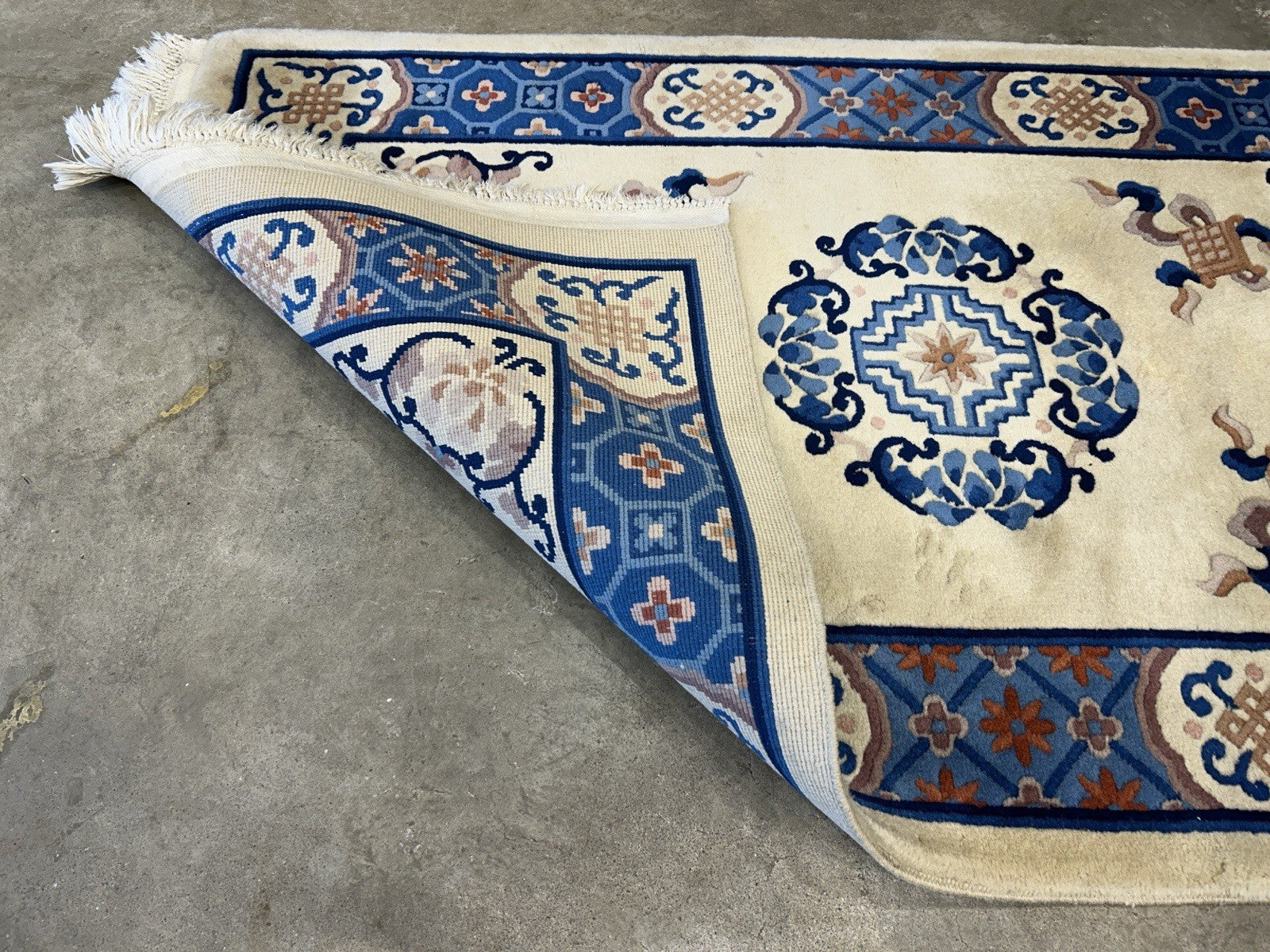 3’1”x5’2” Hand-Knotted 100% Wool Pile Oriental Area Rug - Carpet