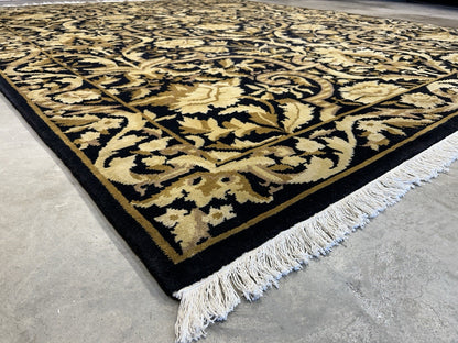 8’x10’ Hand-Knotted 100% Wool Pile Oriental Area Rug - Carpet