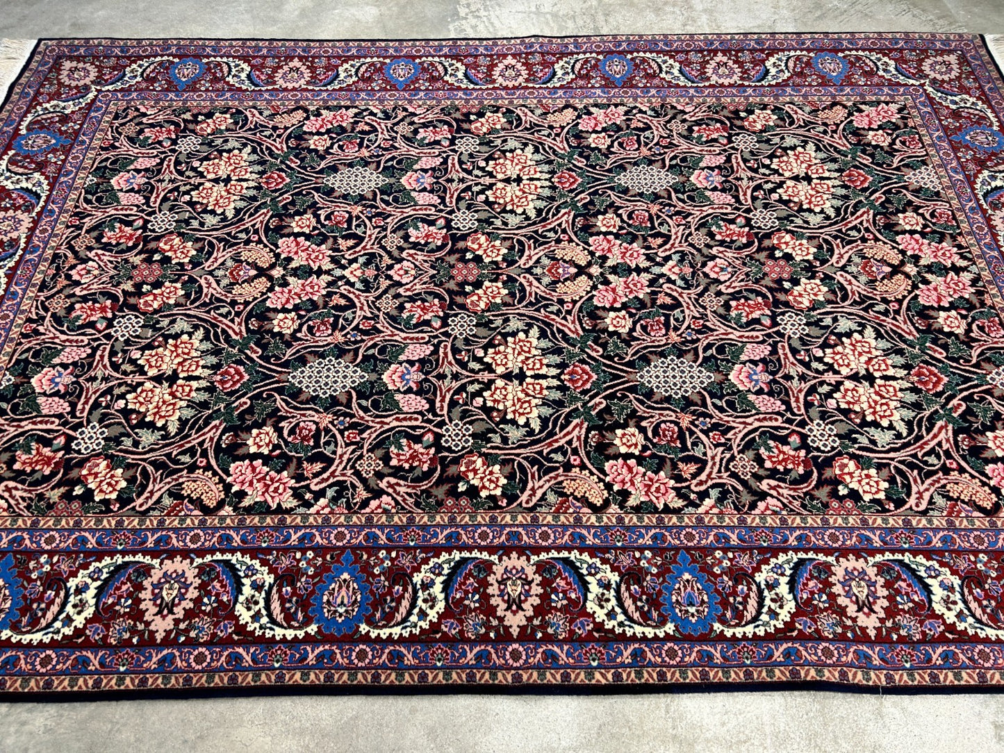 6'x9' Hand-Knotted 100% Wool Pile SinoPersian Carpet - Area Rug