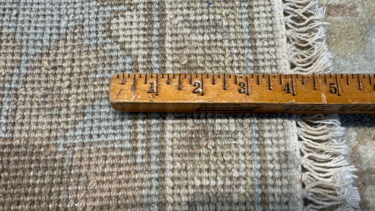 8'x10' Hand-Knotted 100% Lamb Wool Oushak Carpet - Area Rug