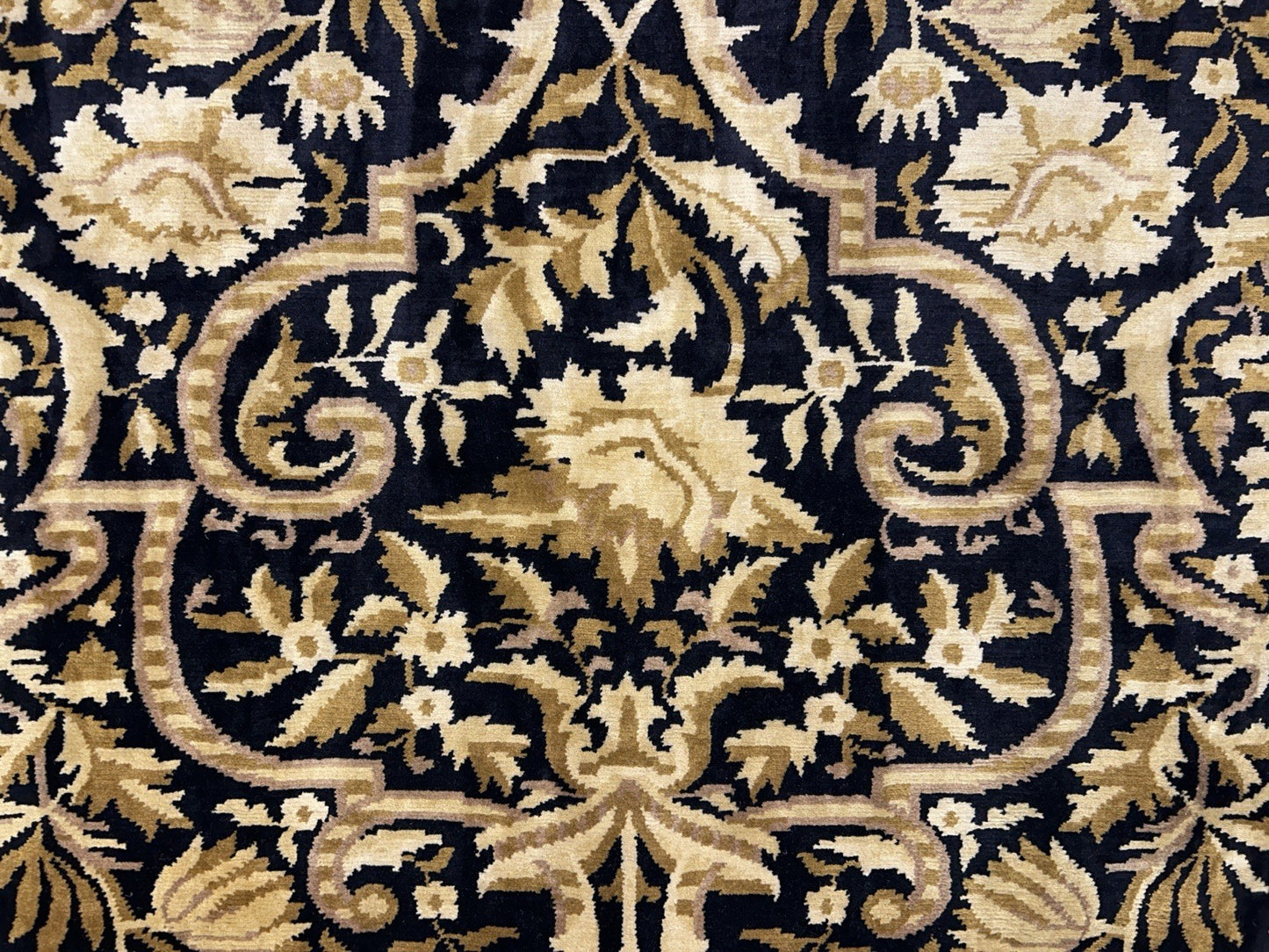 8’x10’ Hand-Knotted 100% Wool Pile Oriental Area Rug - Carpet