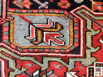 9'x11'5" Hand-Knotted 100% Wool Pile Herize Rug