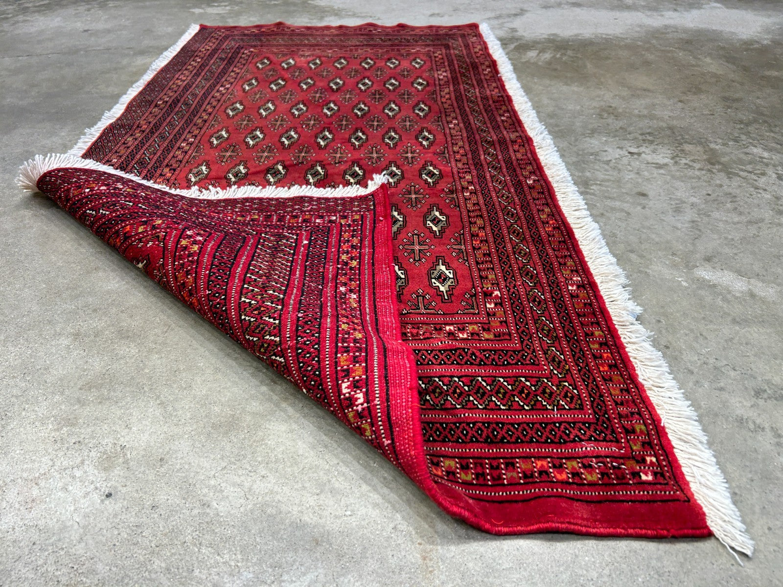 2'5"x4'9" Hand-Knotted 100% Wool Persiane Turkamane Area Rug