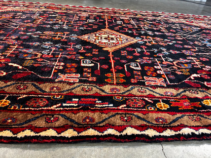 5'5" x 10'4" Hand-Knotted 100% Wool Carpet - Nahavande Area Rug