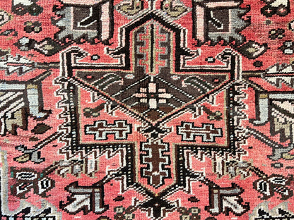 8'5"x11'10" Hand-Knotted 100% Wool Pile Herize Rug