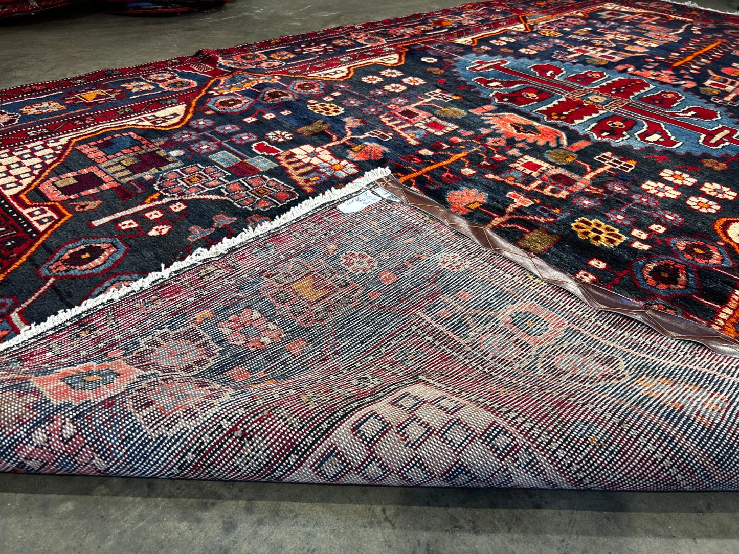 5'4" x 10'0" Hand-Knotted 100% Wool Pile Tuyserkan Area Rug - Carpet