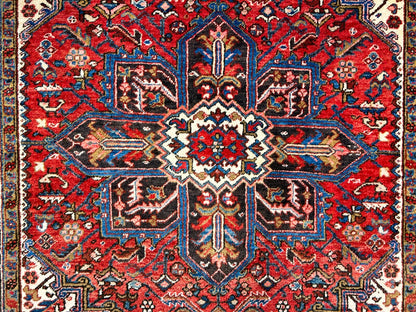 6'6"x8'10" Hand-Knotted 100% Wool Herize Carpet - Area Rug