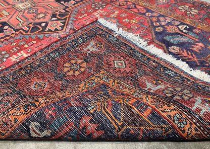 Collector  Item - 4'3"x7'7" Antique Fine 100%  Wool Pile Bidjare Area Rug