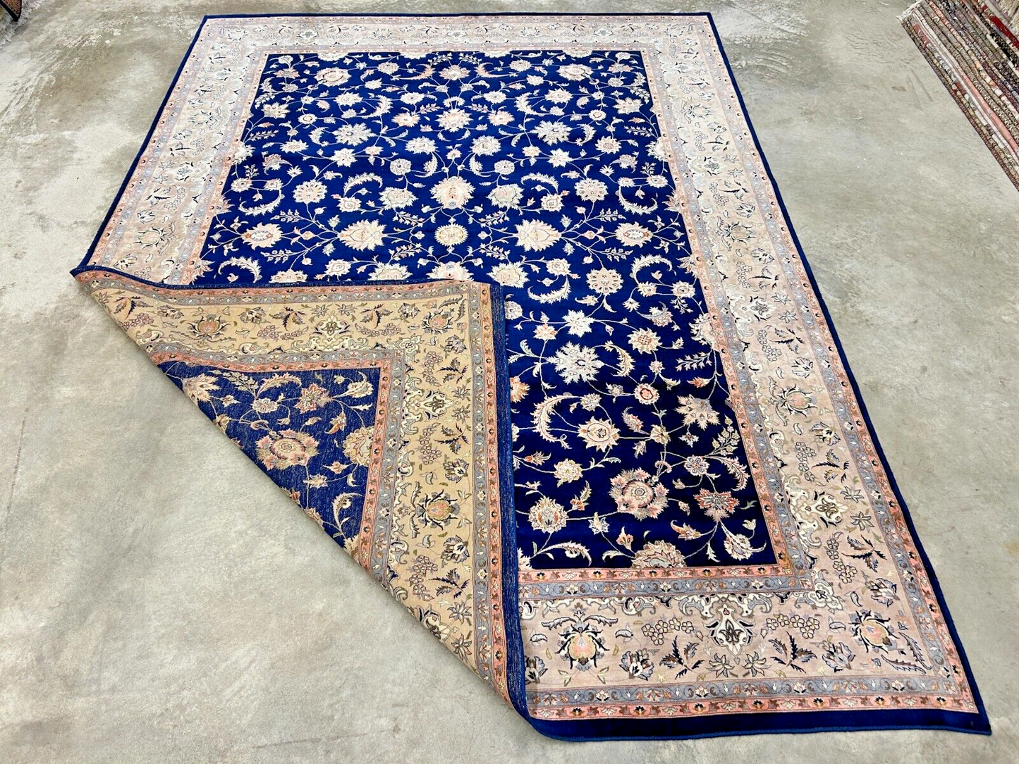9'x12'3" Hand-Knotted 100% Lamb Wool Sinopersian Rug