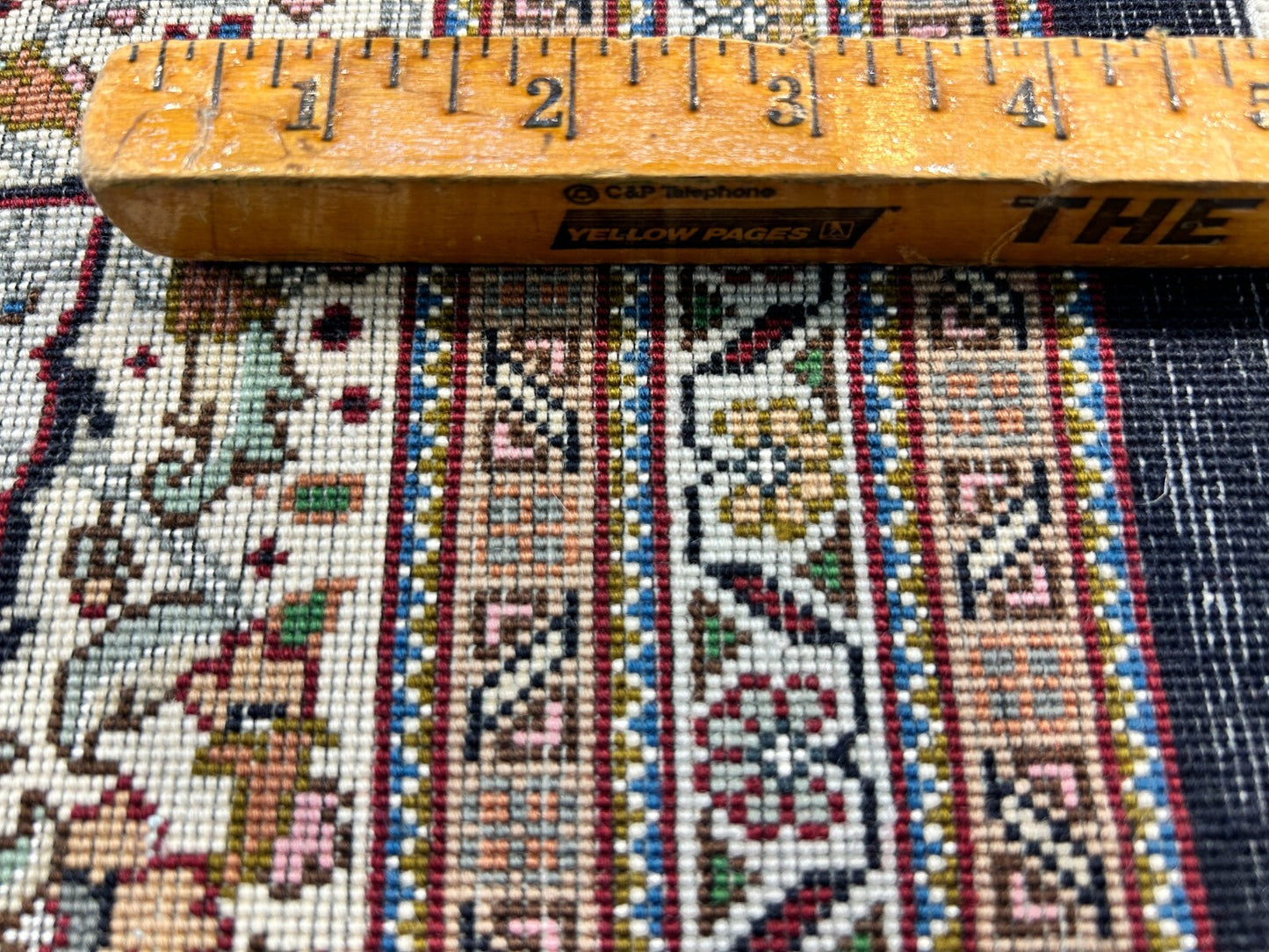 6'8"x10' Fine Hand-Knotted Wool & Silk Oriental Tabrize Rug - Area Carpet