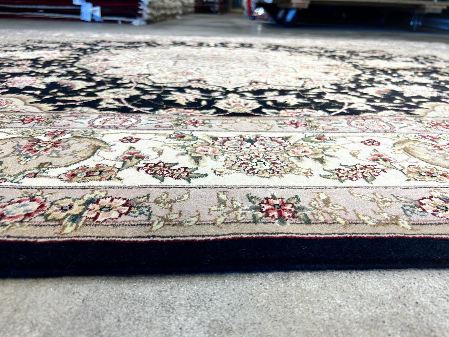 6'x9' Hand-Knotted 100% Wool Pile SinoPersian Carpet - Area Rug