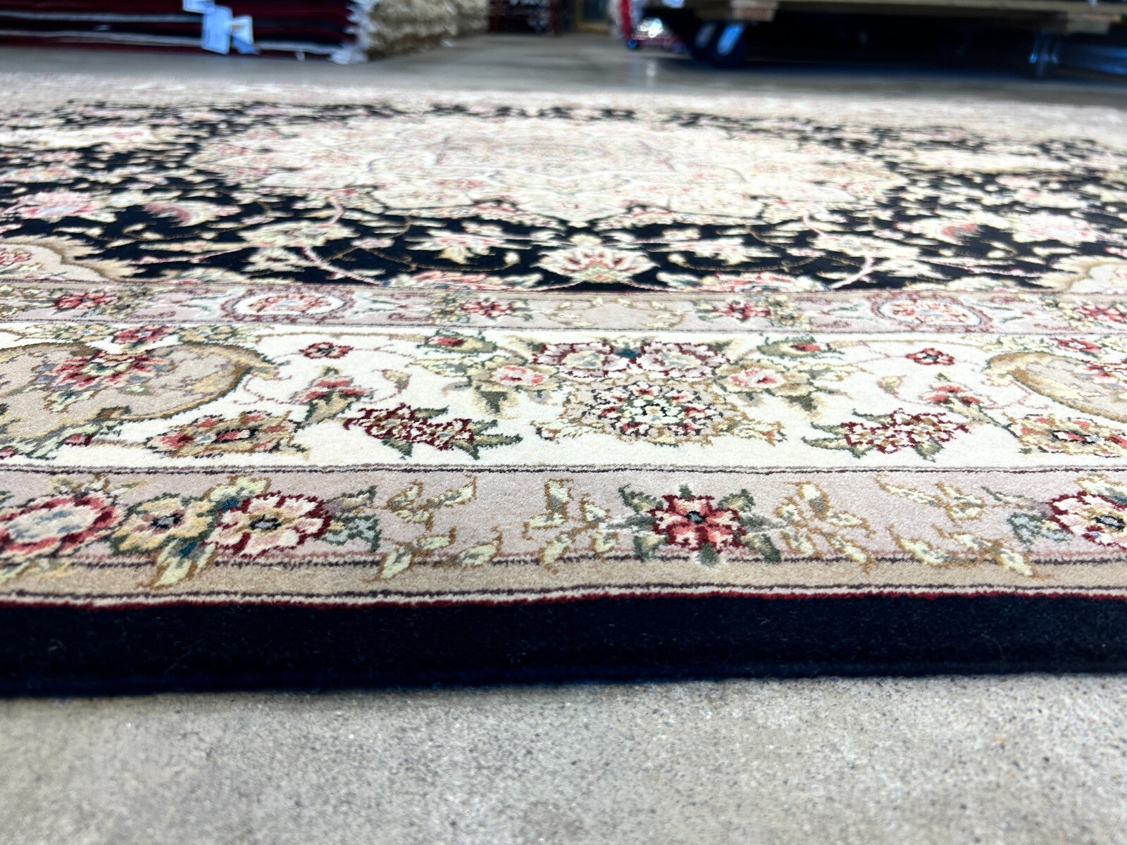 6'x9' Hand-Knotted 100% Wool Pile SinoPersian Carpet - Area Rug