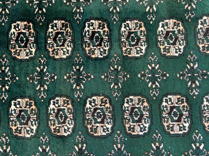 8'x10' Hand-Knotted 100% Wool Pile Bokhara Rug