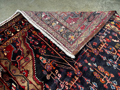 5'5" x 10'4" Hand-Knotted 100% Wool Carpet - Nahavande Area Rug