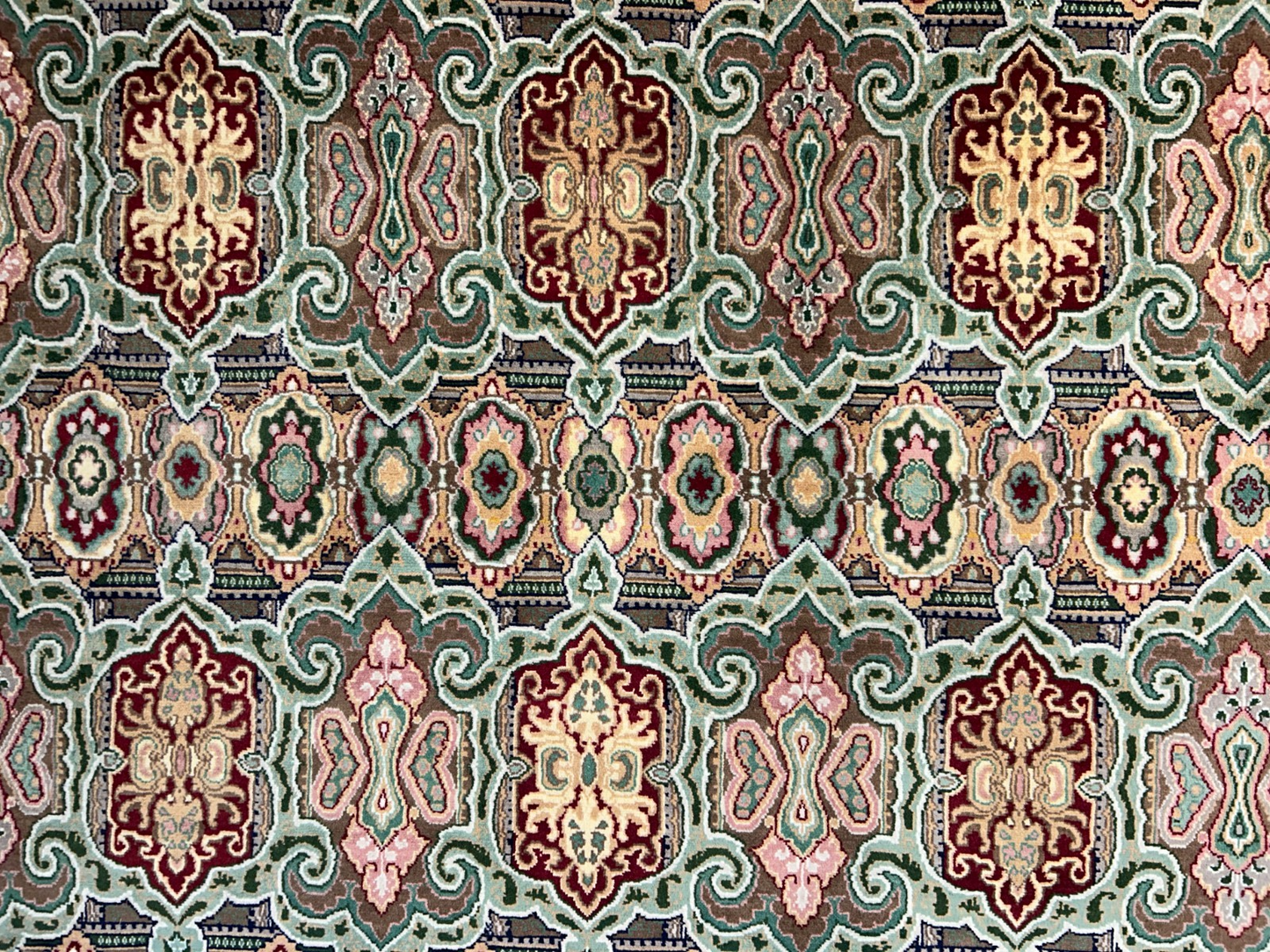 8'10"x11'10" Hand-Knotted 100% Wool Pile Oriental Rug