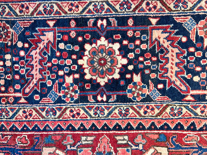 8'5"x11'9" Hand-Knotted 100% Wool Pile Herize Rug