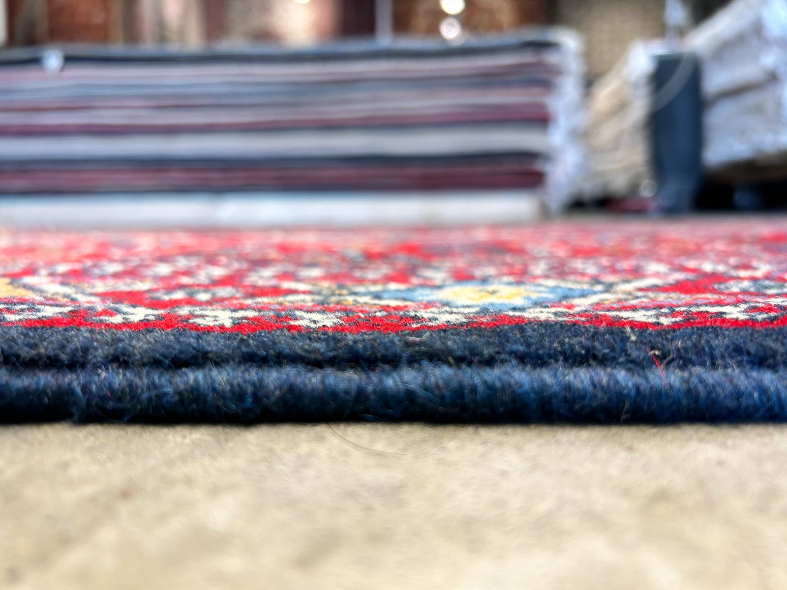 3'3"x5' Hand-Knotted 100% Wool Pile Yalamehe Rug