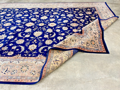 9'x12'3" Hand-Knotted 100% Lamb Wool Sinopersian Rug