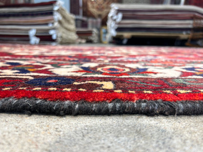 6'8"x9'9" Hand-Knotted 100% Wool Pile Bakhtiarie Carpet - Area Rug
