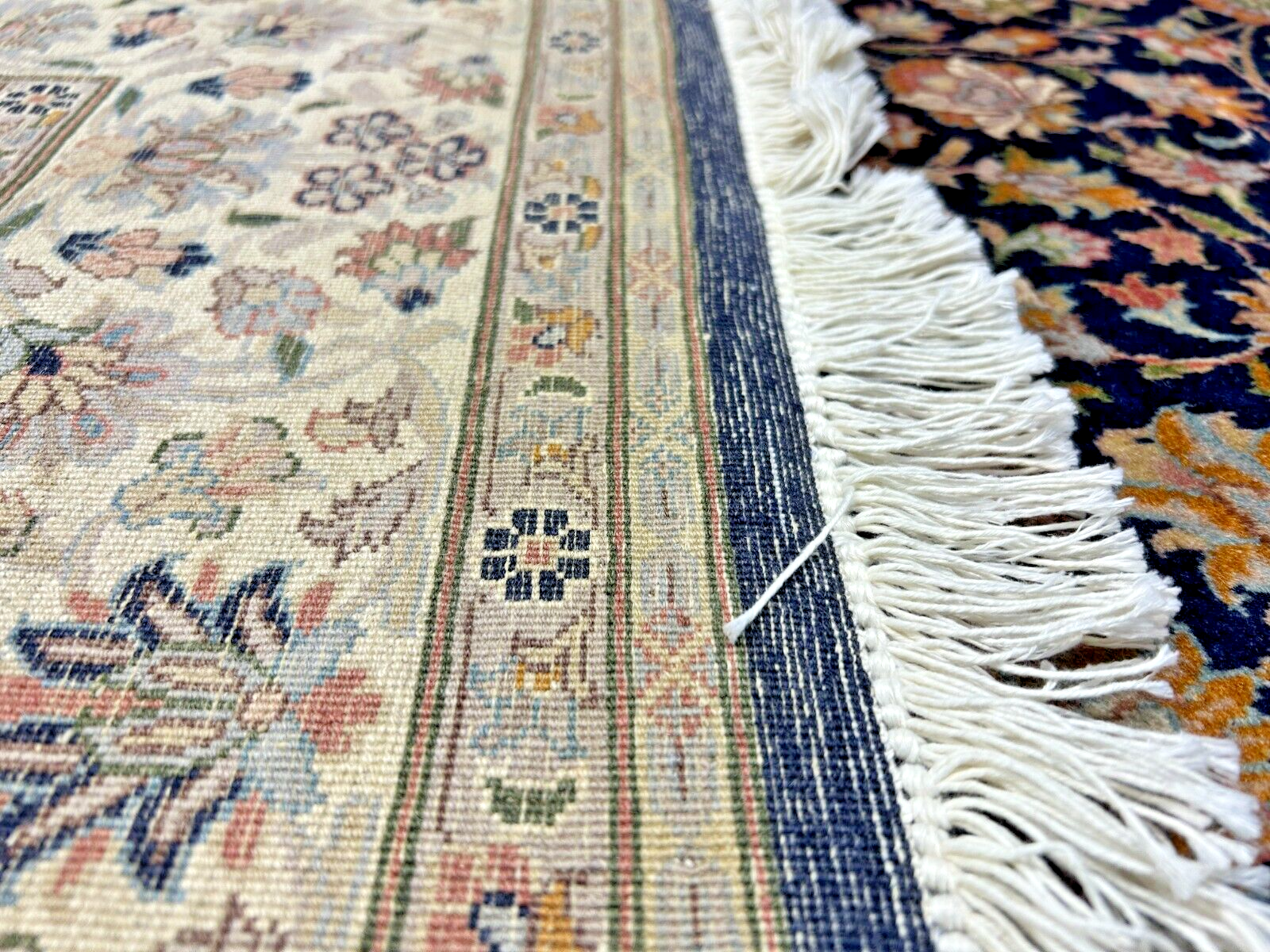 6'1"x9'4" Hand-Knotted 100% Wool Carpet - Pakpersian Kashane Area Rug