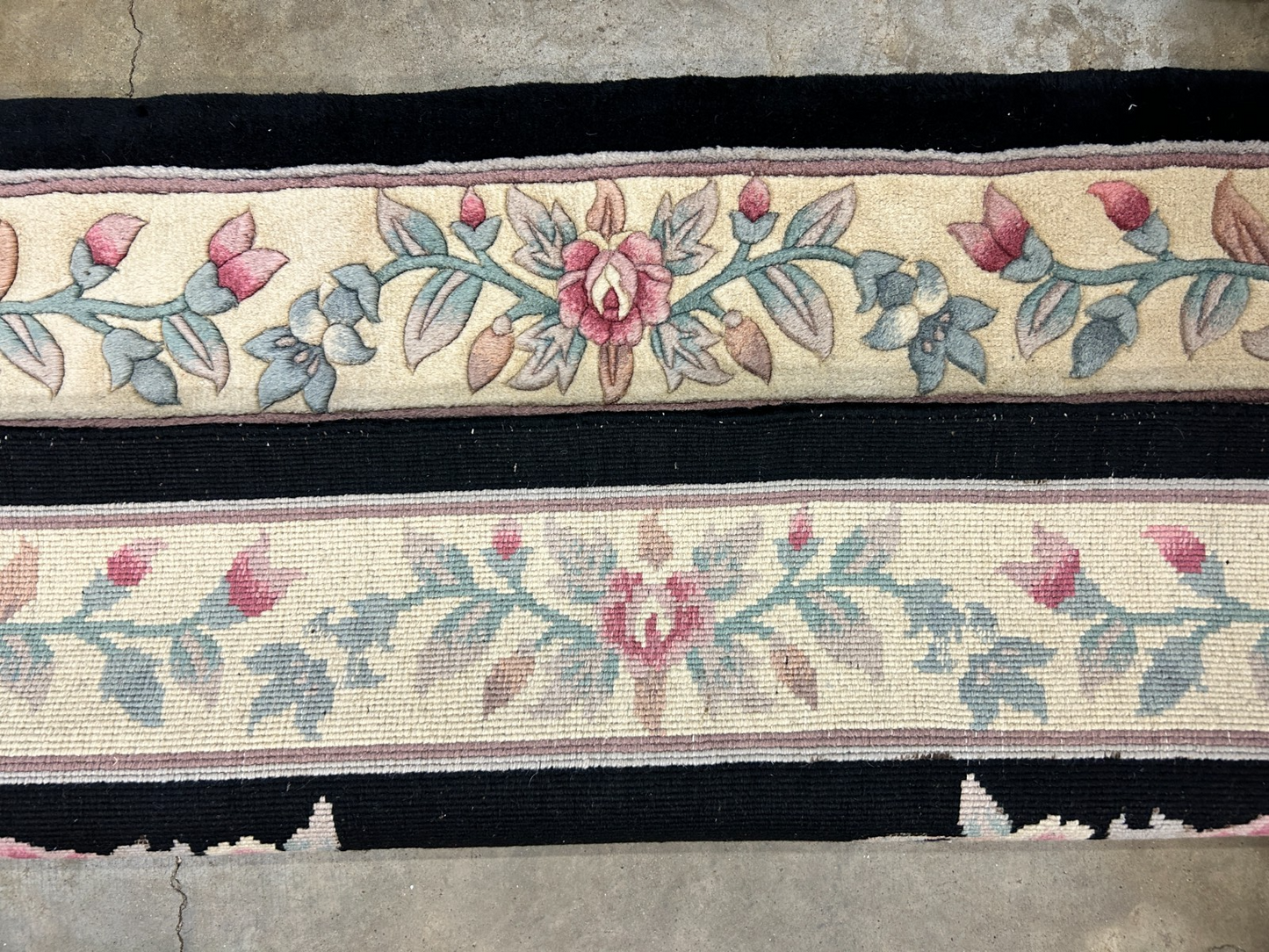 3'x5' Hand-Knotted 100% Wool Pile Art Deco Rug