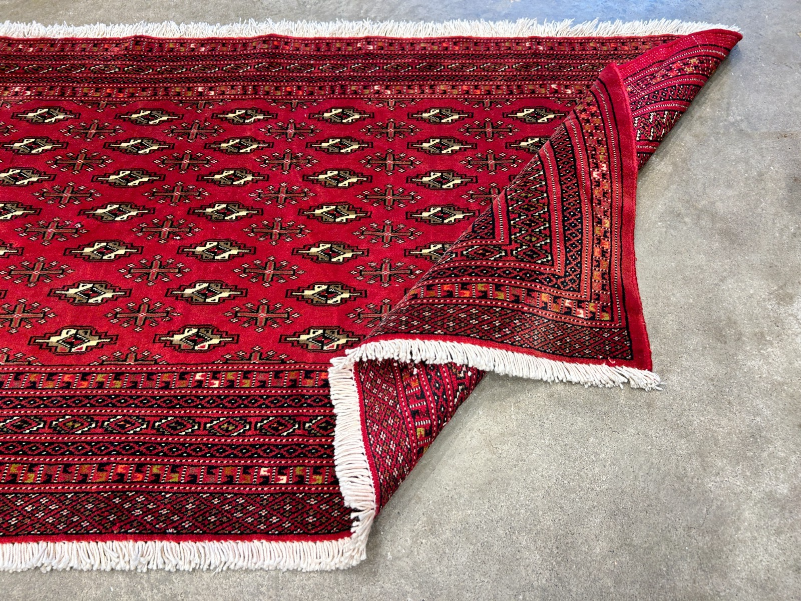 2'5"x4'9" Hand-Knotted 100% Wool Persiane Turkamane Area Rug