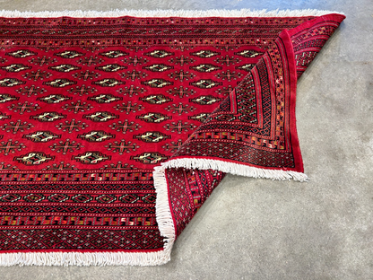 2'5"x4'9" Hand-Knotted 100% Wool Persiane Turkamane Area Rug