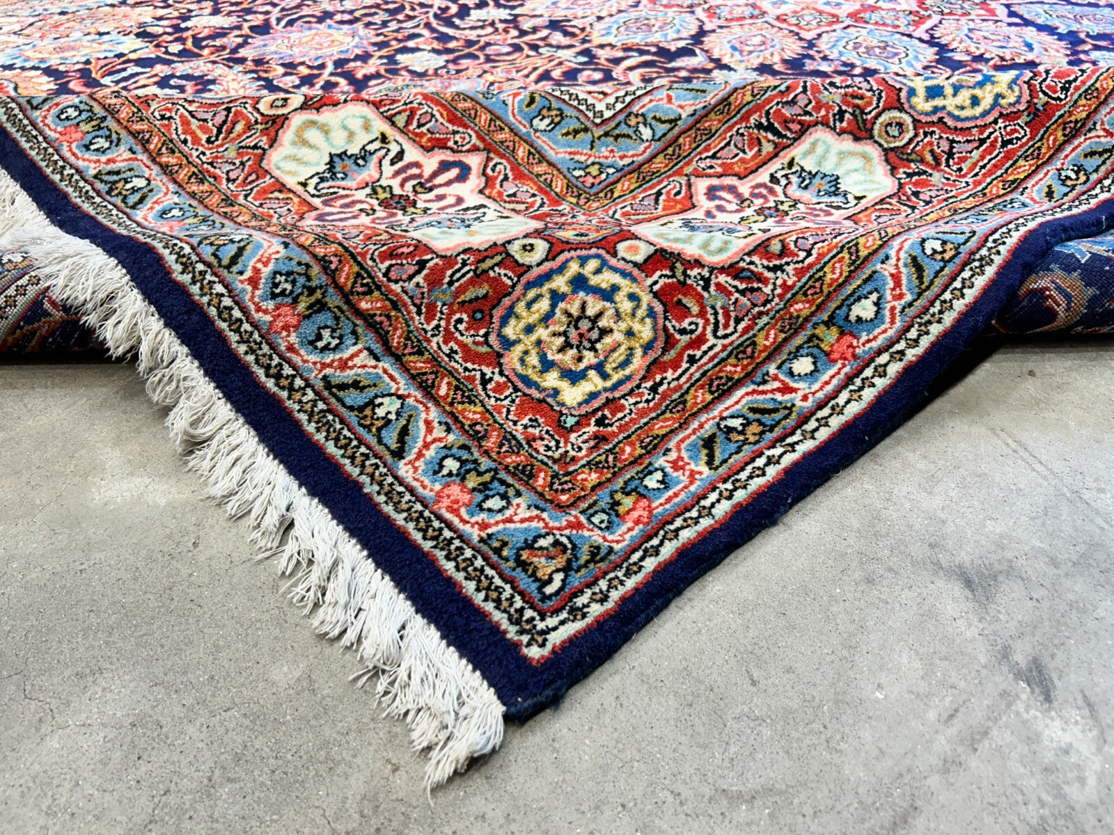 8'8"x12'6" Hand-Knotted 100% Wool Pile Kashmare Rug