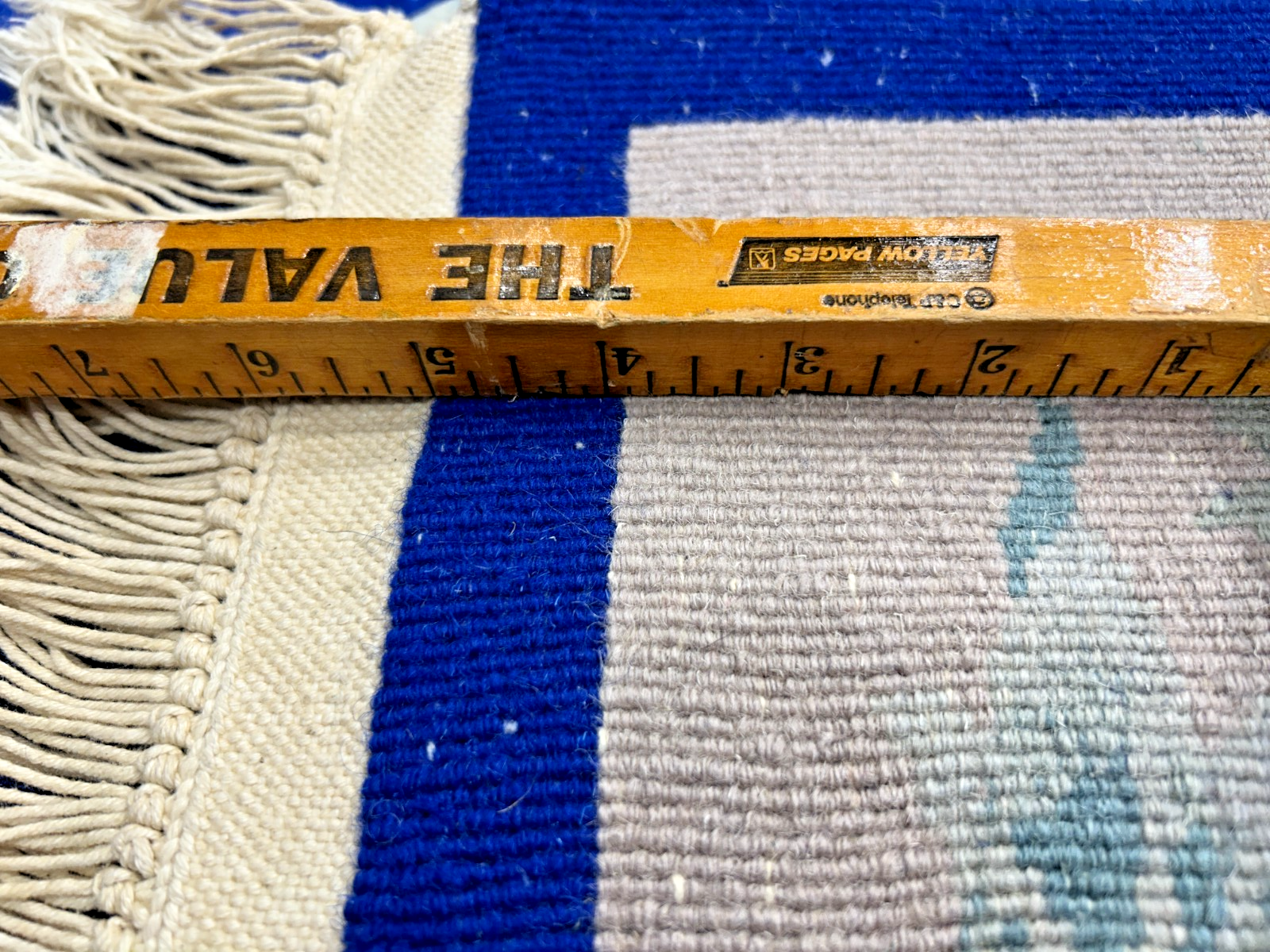 3'x5' Hand-Knotted 100% Wool Pile Art-Deco Area Rug - Carpet