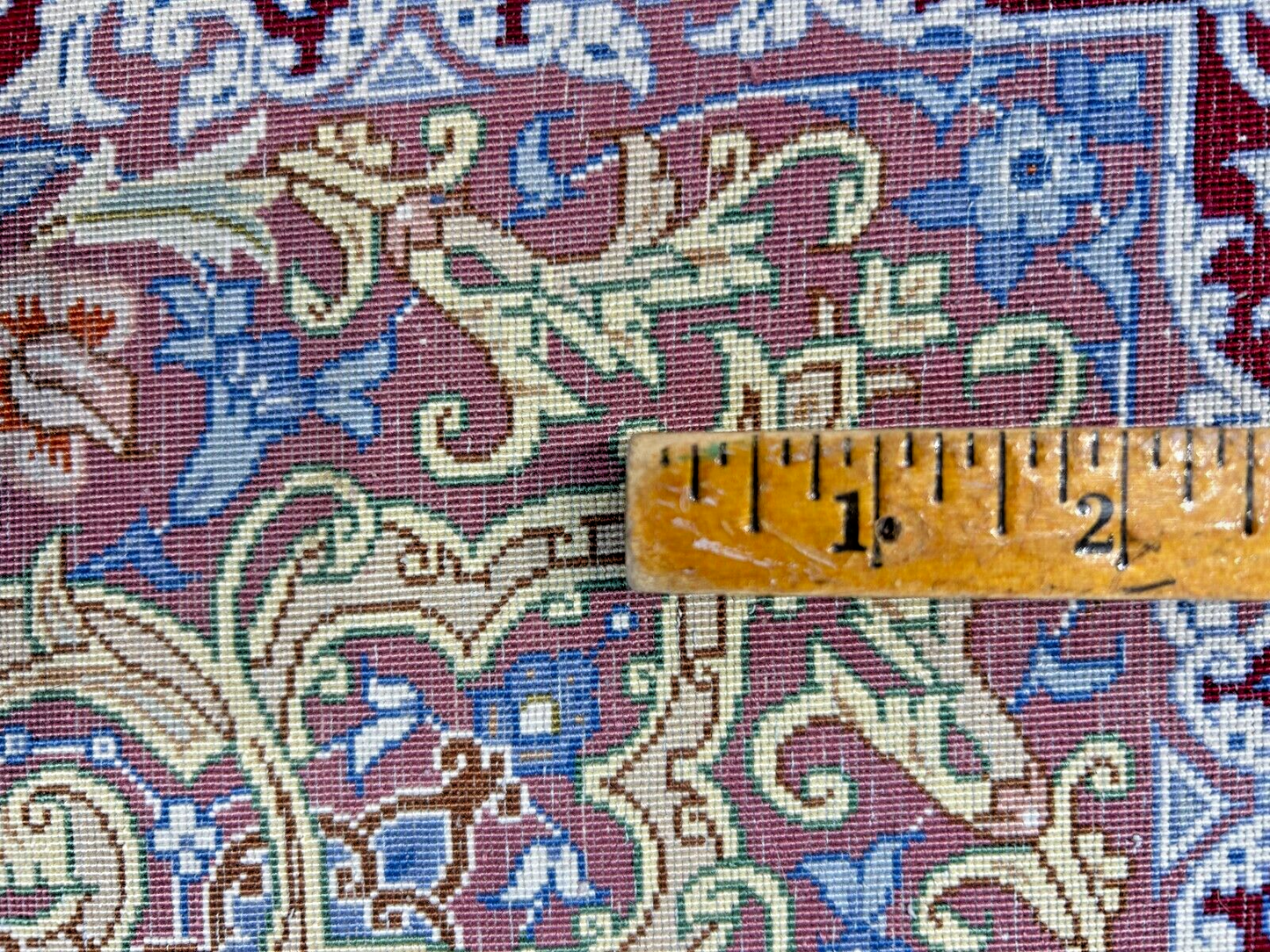 5'4"x8'2" Exquisite Extra-Fine Hand-Knotted 100% Silk Qume Carpet - Area Rug